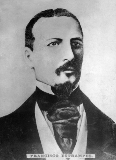 Francisco Estrampes 1827-1855, maestro y periodista cubano, c1910 de Unbekannt