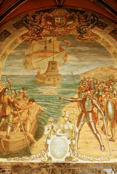 Francisco Pizarro c. 1478-1541, conquistador español de Unbekannt