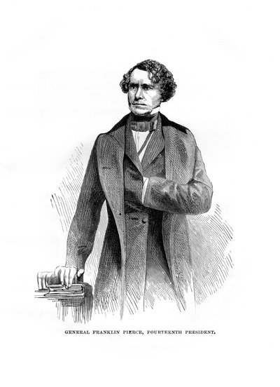 Franklin Pierce, presidente de los Estados Unidos, c1850s de Unbekannt