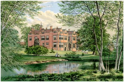 Franks Hall, Kent, hogar de la familia Power, c. 1880 de Unbekannt