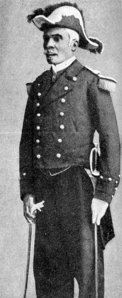 François C. Antoine Simon, presidente de Haití, vestido como almirante, 1922 de Unbekannt