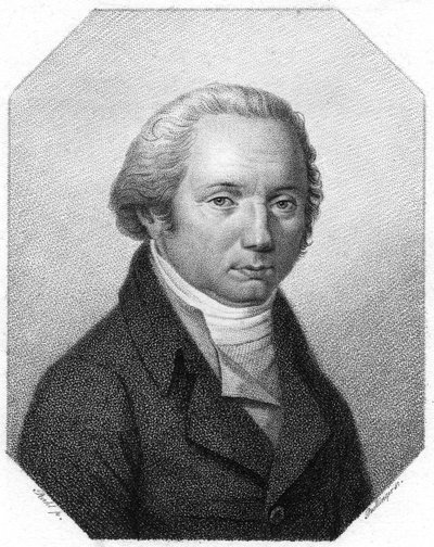 Franz Joseph Gall, médico alemán y fundador de la frenología, c. 1790 de Unbekannt