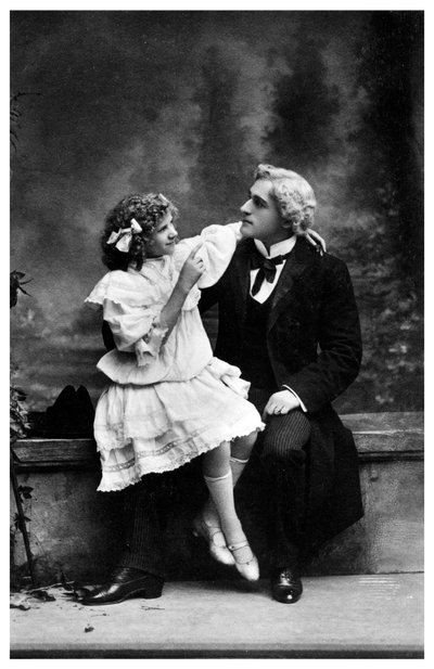 Fred D Daviss y Flossie Hale Daviss, actores, c1890-1919 de Unbekannt
