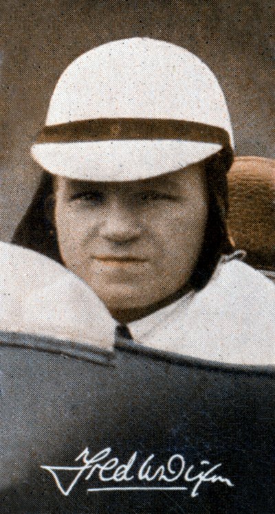 Fred Dixon, corredor de motocicletas inglés, 1935 de Unbekannt