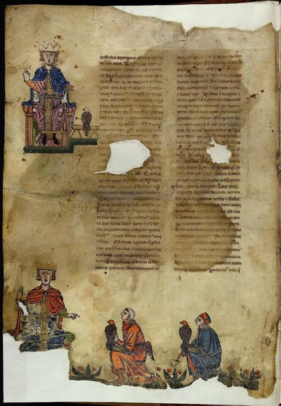 Federico II. De Arte Venandi cum Avibus Sobre el arte de cazar con aves de Unbekannt