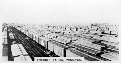 Patios de carga, Winnipeg, Manitoba, Canadá, c1920s de Unbekannt