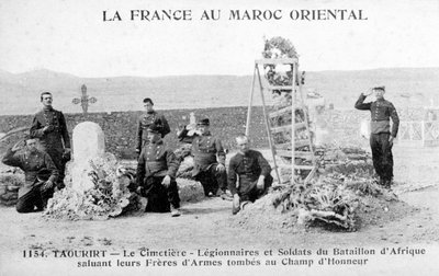 Cementerio de la Legión Extranjera Francesa, Taourirt, Argelia, siglo XX de Unbekannt