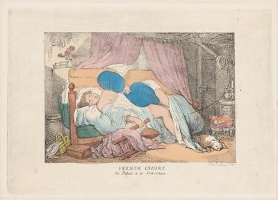Lujo Francés, o Reposo a la Francesa, 1800-1820 de Unbekannt