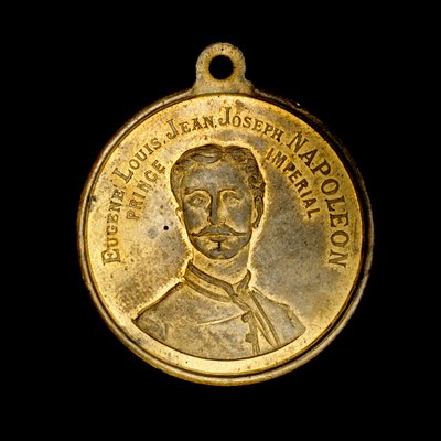 Medalla francesa que representa al Príncipe Imperial Eugenio Luis Juan José Napoleón de Unbekannt