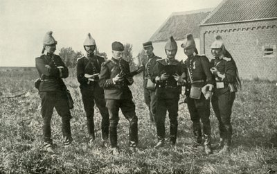 Oficiales del Estado Mayor francés en consulta, 1914, 1919 de Unbekannt