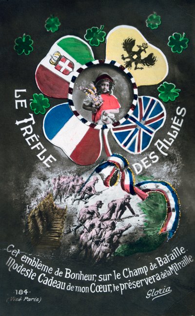 Postal francesa de la Primera Guerra Mundial de Unbekannt