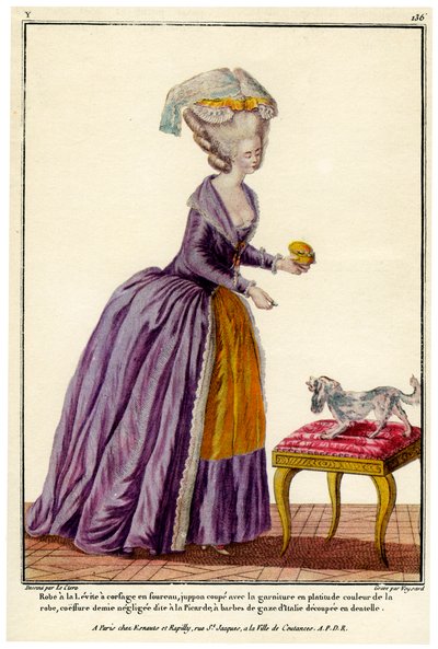 Moda francesa durante el reinado de Luis XVI, 1938 de Unbekannt