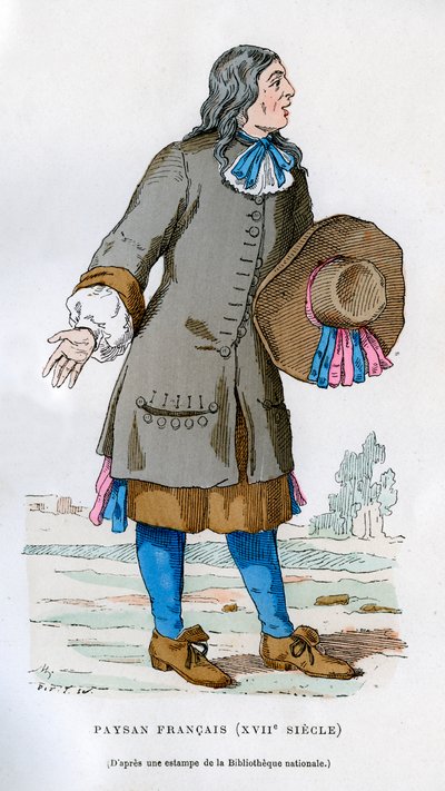 Campesino francés, siglo XVII de Unbekannt