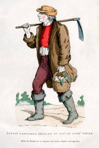Campesino francés, siglo XVI, 1882-1884 de Unbekannt