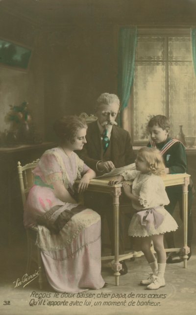 Postal francesa de Unbekannt