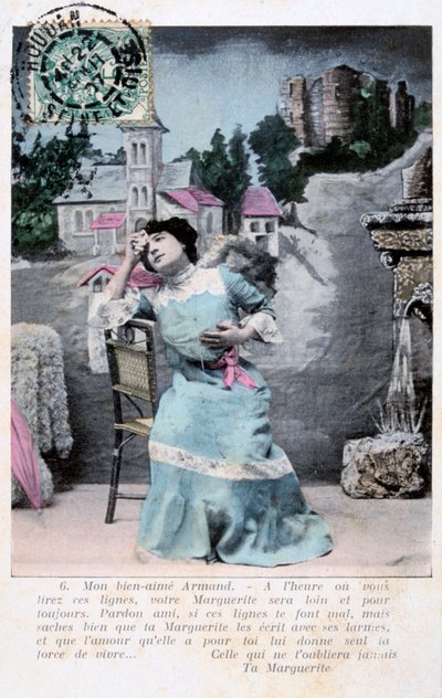 Postal francesa, c. 1900 de Unbekannt