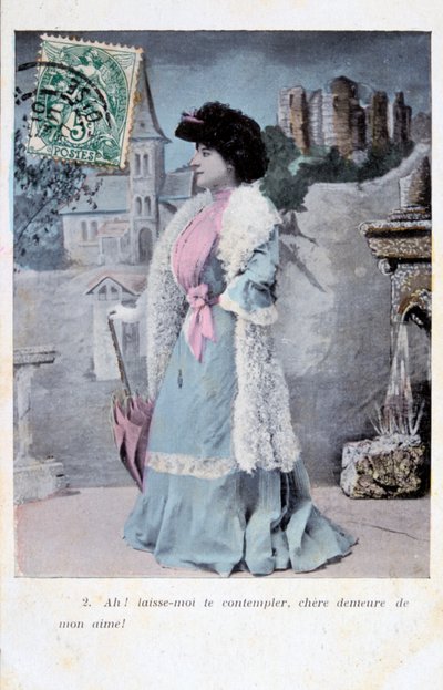 Postal francesa, c. 1900 de Unbekannt