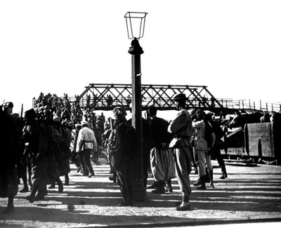 Tropas francesas, Tientsin, China, 1900 de Unbekannt