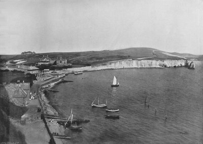 Bahía de Freshwater - La ciudad y la bahía, 1895 de Unbekannt