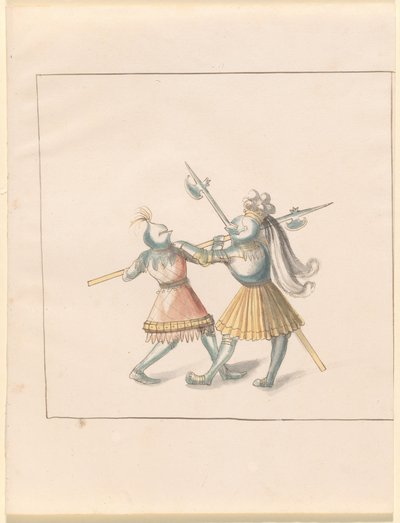 Freydal, El libro de justas y torneos del emperador Maximiliano I: Combates...Placa 143, c. 1515 de Unbekannt