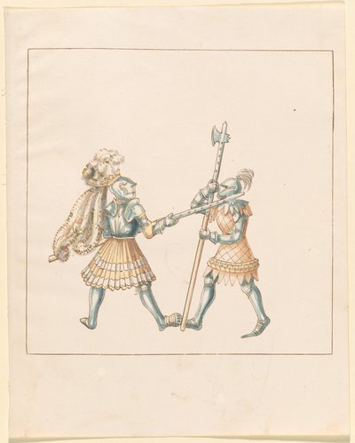Freydal, El libro de justas y torneos del emperador Maximiliano I: Combates...Placa 144, c. 1515 de Unbekannt