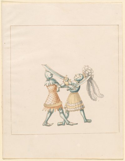 Freydal, El libro de justas y torneos del emperador Maximiliano I: Combates...Placa 154, c. 1515 de Unbekannt
