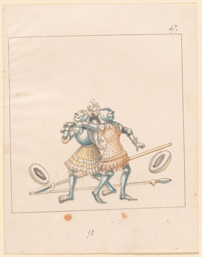 Freydal, El libro de justas y torneos del emperador Maximiliano I: Combates...Placa 152, c. 1515 de Unbekannt
