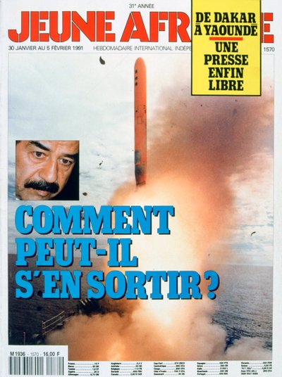 Portada de Jeune Afrique, 1991 de Unbekannt