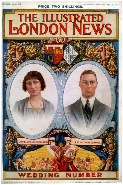 Portada de The Illustrated London News Wedding Number, 28 de abril de 1923 de Unbekannt