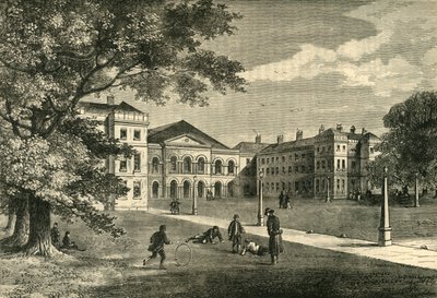 Frente del Hospital Foundling, c1876 de Unbekannt