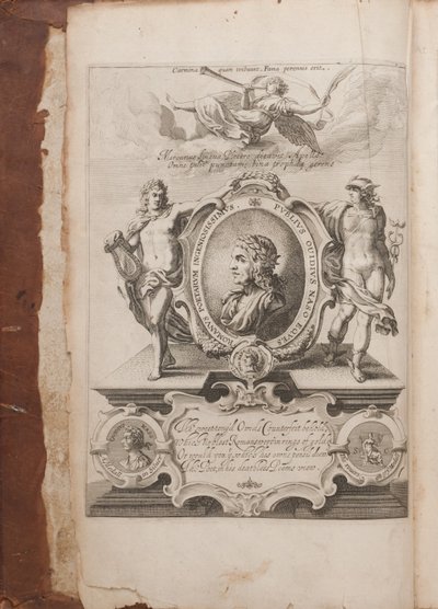 Frontispicio con Retrato de Ovidio, Metamorfosis, Oxford, 1632 de Unbekannt