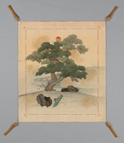 Cubierta de regalo Fukusa, Japón, principios del período Meiji 1868-1912, 186883 de Unbekannt