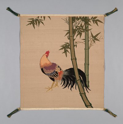 Cubierta de Regalo Fukusa, Japón, finales del período Edo 1789-1868 período Meiji 1868-1912, siglo XIX de Unbekannt