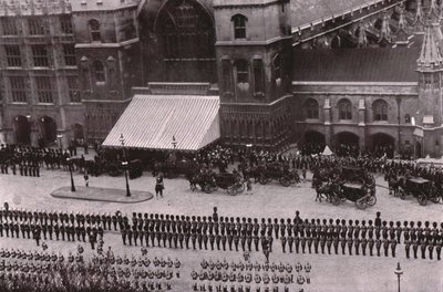 Procesión fúnebre del Rey Eduardo VII, Londres, 20 de mayo de 1910 de Unbekannt