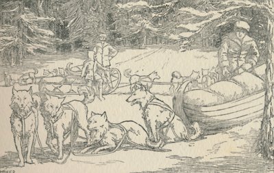 Tramperos de pieles de Unbekannt