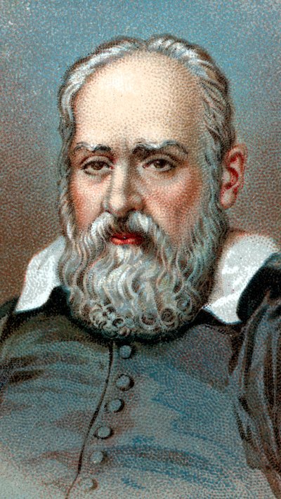 Galileo Galilei, astrónomo y matemático italiano, c1630s de Unbekannt