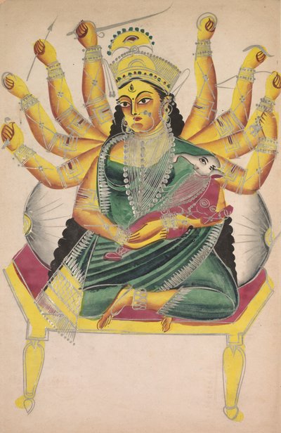 Ganesha-Janani Madre de Ganesh, 1800s de Unbekannt