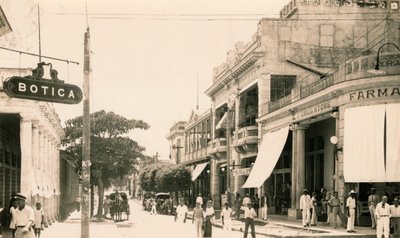 Calle García, Guantánamo, Cuba, c1900 de Unbekannt