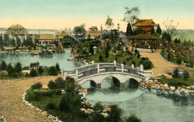 Jardín de la Isla Flotante, Exposición de Coronación, Londres, 1911 de Unbekannt