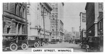 Calle Garry, Winnipeg, Manitoba, Canadá, c1920s de Unbekannt