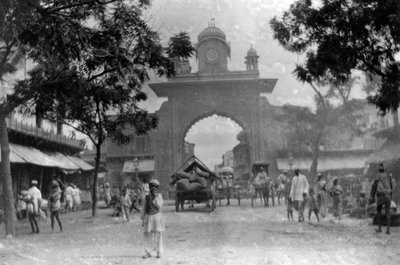 Puerta a Muttra, India de Unbekannt