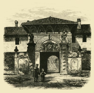 Puerta de la Cartuja, Pavía, 1890 de Unbekannt