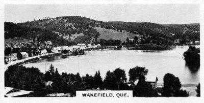 Valle de Gatineau, Wakefield, Quebec, Canadá, c1920s de Unbekannt