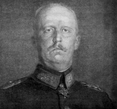 General Erich Ludendorff, general alemán de la Primera Guerra Mundial de Unbekannt