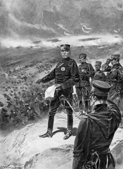 General Kuroki, Comandante Japonés, Guerra Ruso-Japonesa 1904-5 de Unbekannt