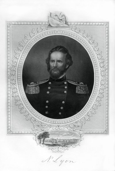 General Nathaniel Lyon, general de la Unión en la Guerra Civil Americana, 1862-1867 de Unbekannt