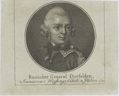 General Otto Wilhelm Derfelden de Unbekannt