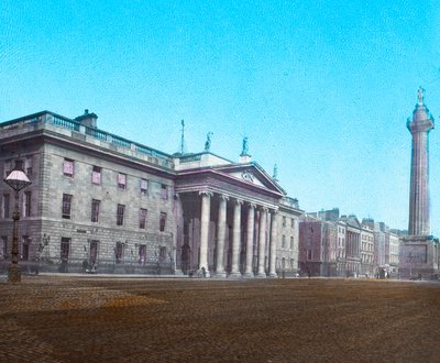 Oficina General de Correos y Columna de Nelson, c1910 de Unbekannt