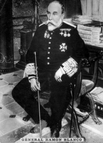 General Ramón Blanco, 1er Marqués de Peña Plata 1833-1906 de Unbekannt