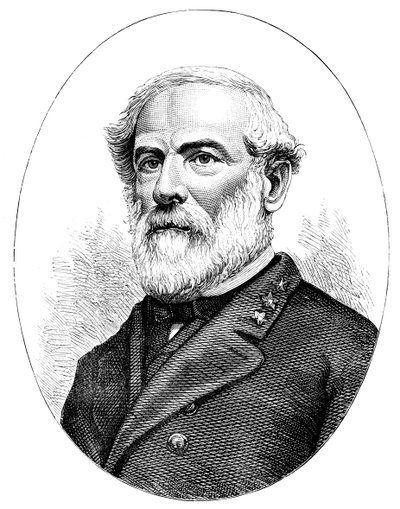 General Robert E Lee 1807-1870, general estadounidense de Unbekannt